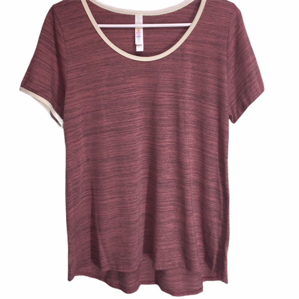 🐞LuLaRoe Classic High Low Tee EUC Size Large